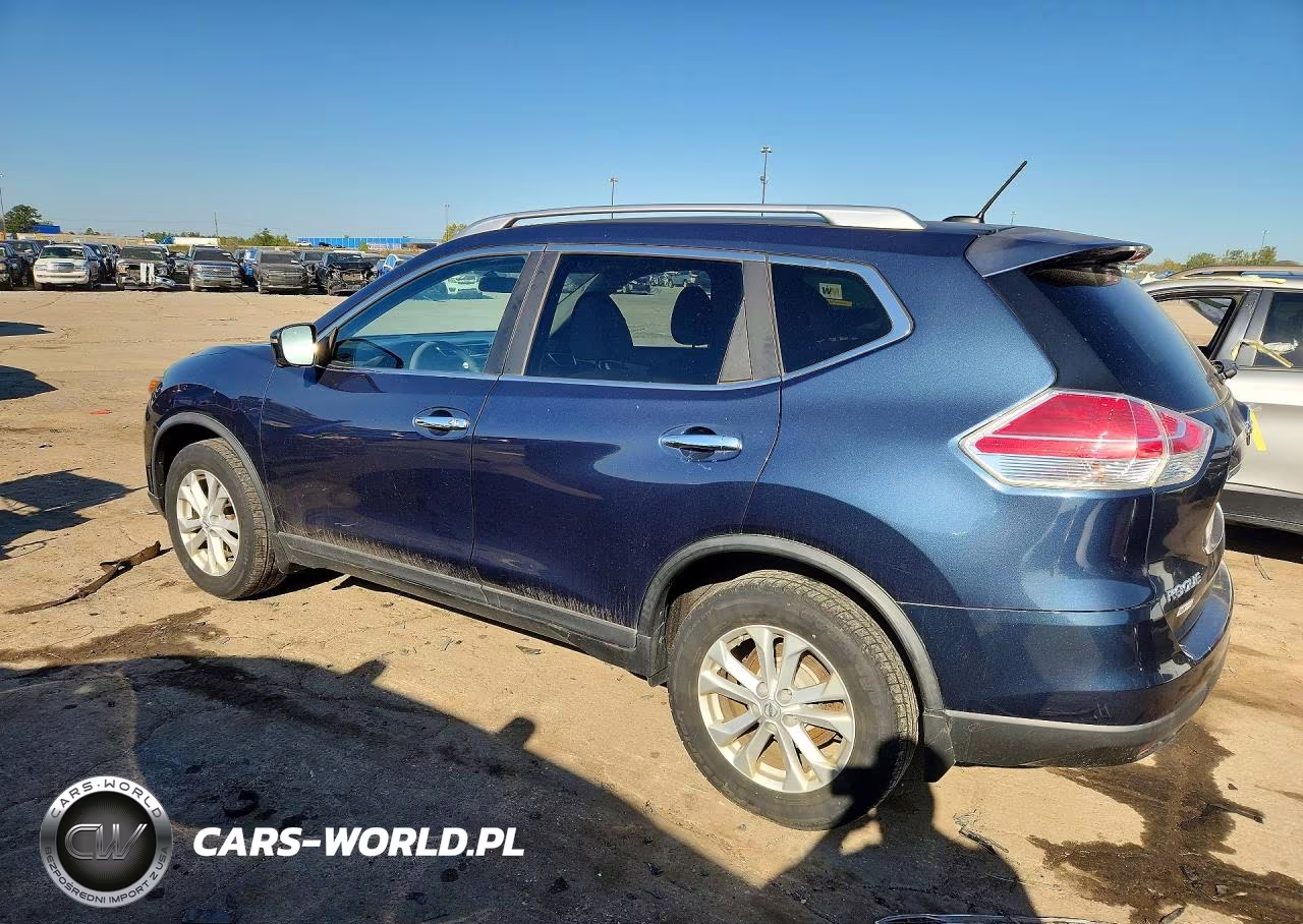 2015 Nissan Rogue S VIN:KNMAT2MT3FP590058 - 2