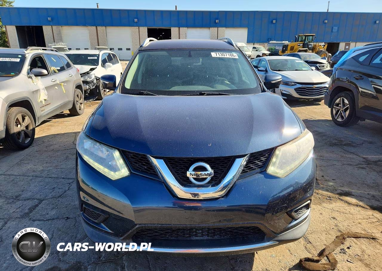 2015 Nissan Rogue S VIN:KNMAT2MT3FP590058 - 5