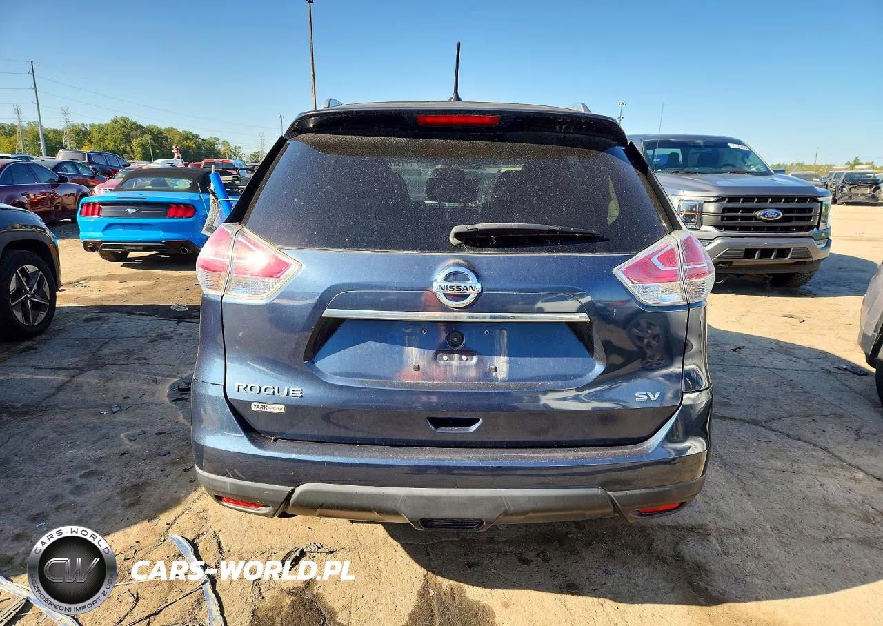 2015 Nissan Rogue S VIN:KNMAT2MT3FP590058 - 6