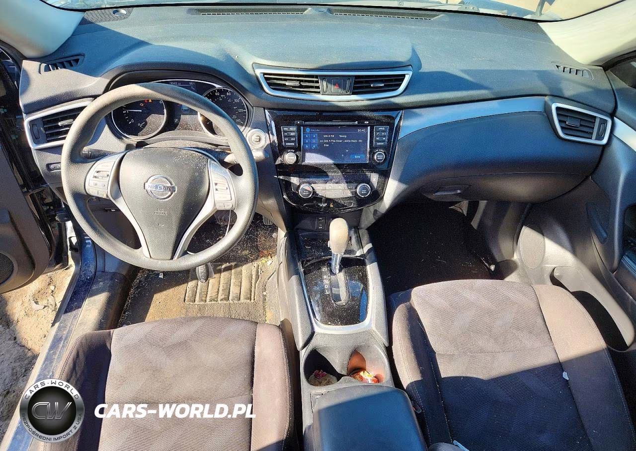 2015 Nissan Rogue S VIN:KNMAT2MT3FP590058 - 8