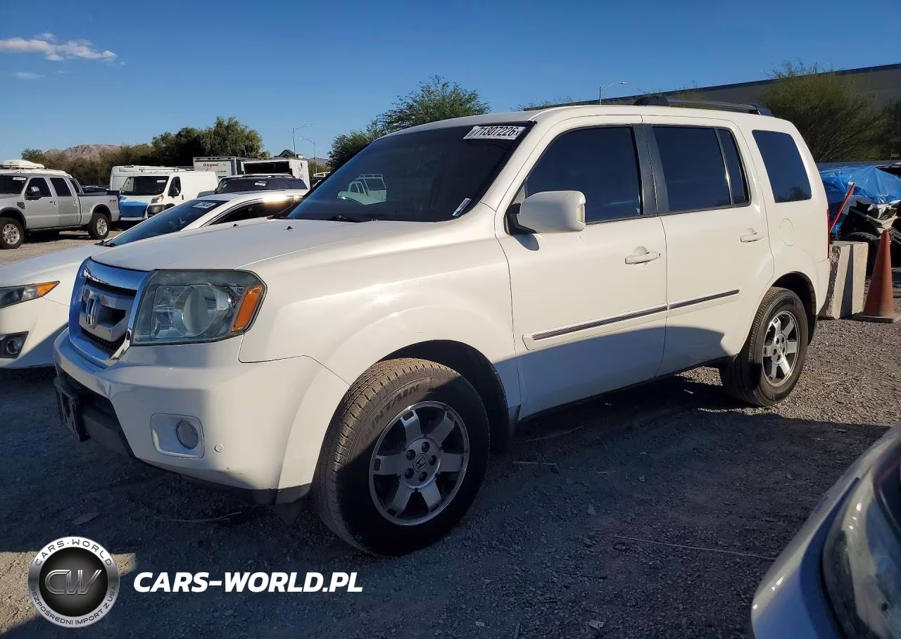 2011 Honda Pilot Touring VIN:5FNYF3H96BB040304 - 1