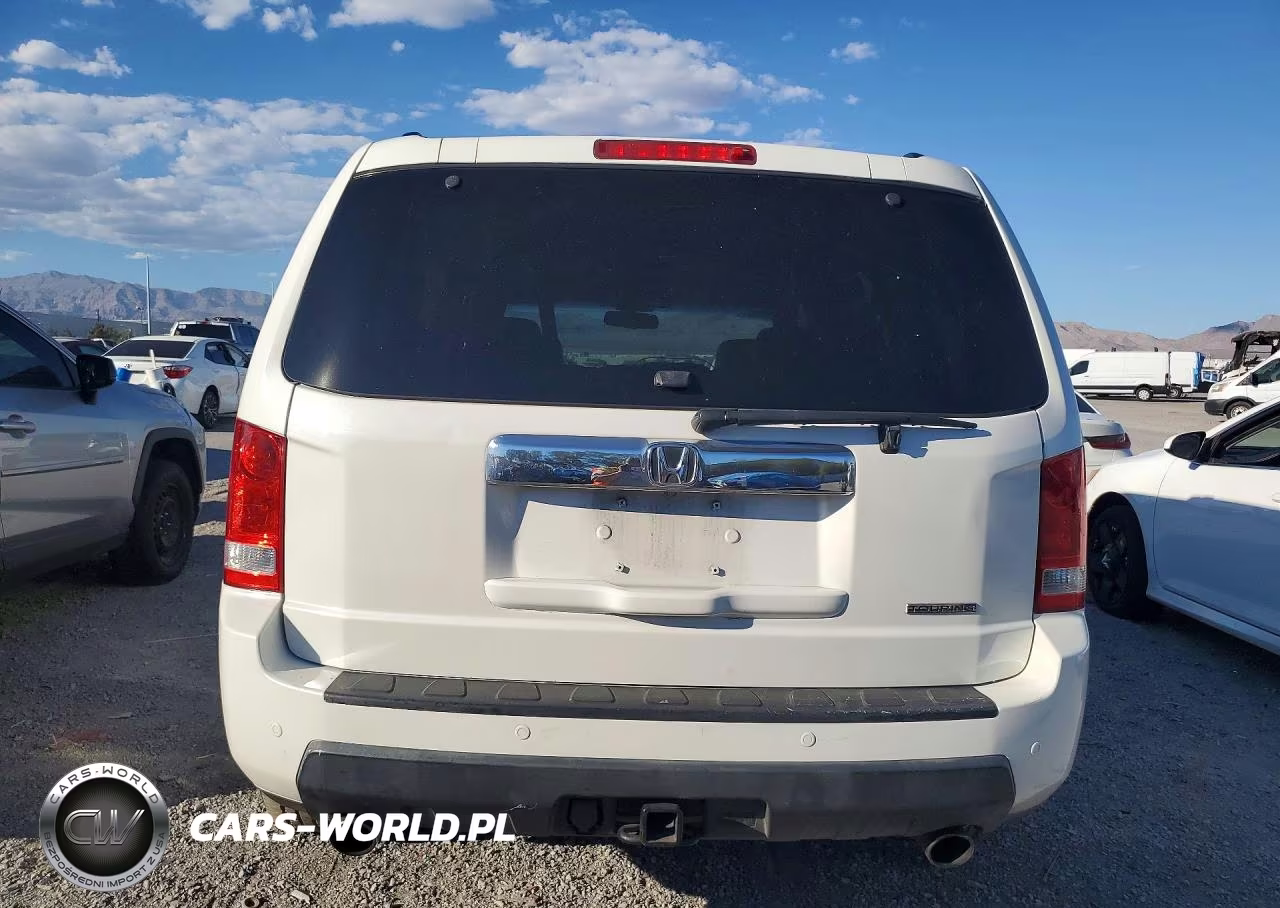 2011 Honda Pilot Touring VIN:5FNYF3H96BB040304 - 6