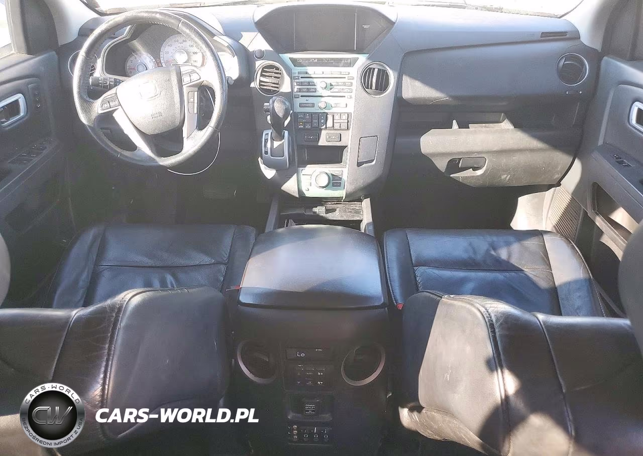 2011 Honda Pilot Touring VIN:5FNYF3H96BB040304 - 8