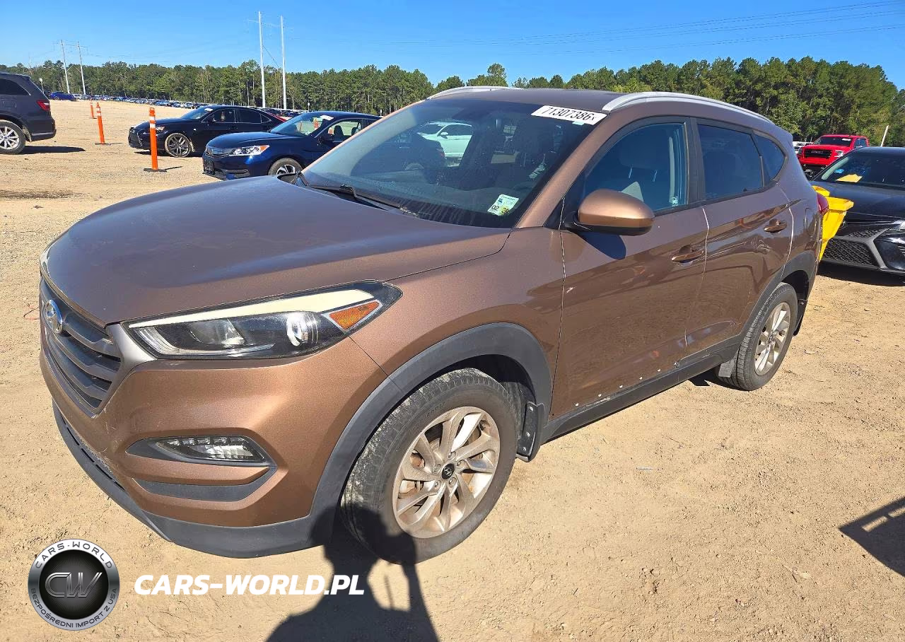 2016 Hyundai Tucson Se VIN:KM8J33A45GU138954 - 1