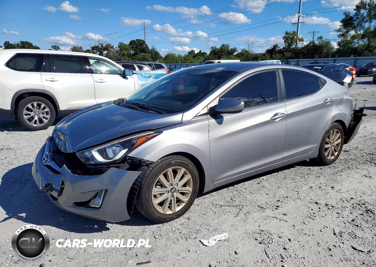 2015 Hyundai Elantra Se VIN:KMHDH4AE6FU419978 - 1