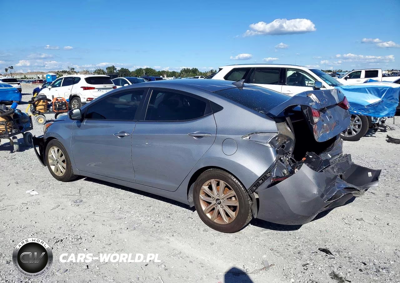 2015 Hyundai Elantra Se VIN:KMHDH4AE6FU419978 - 2