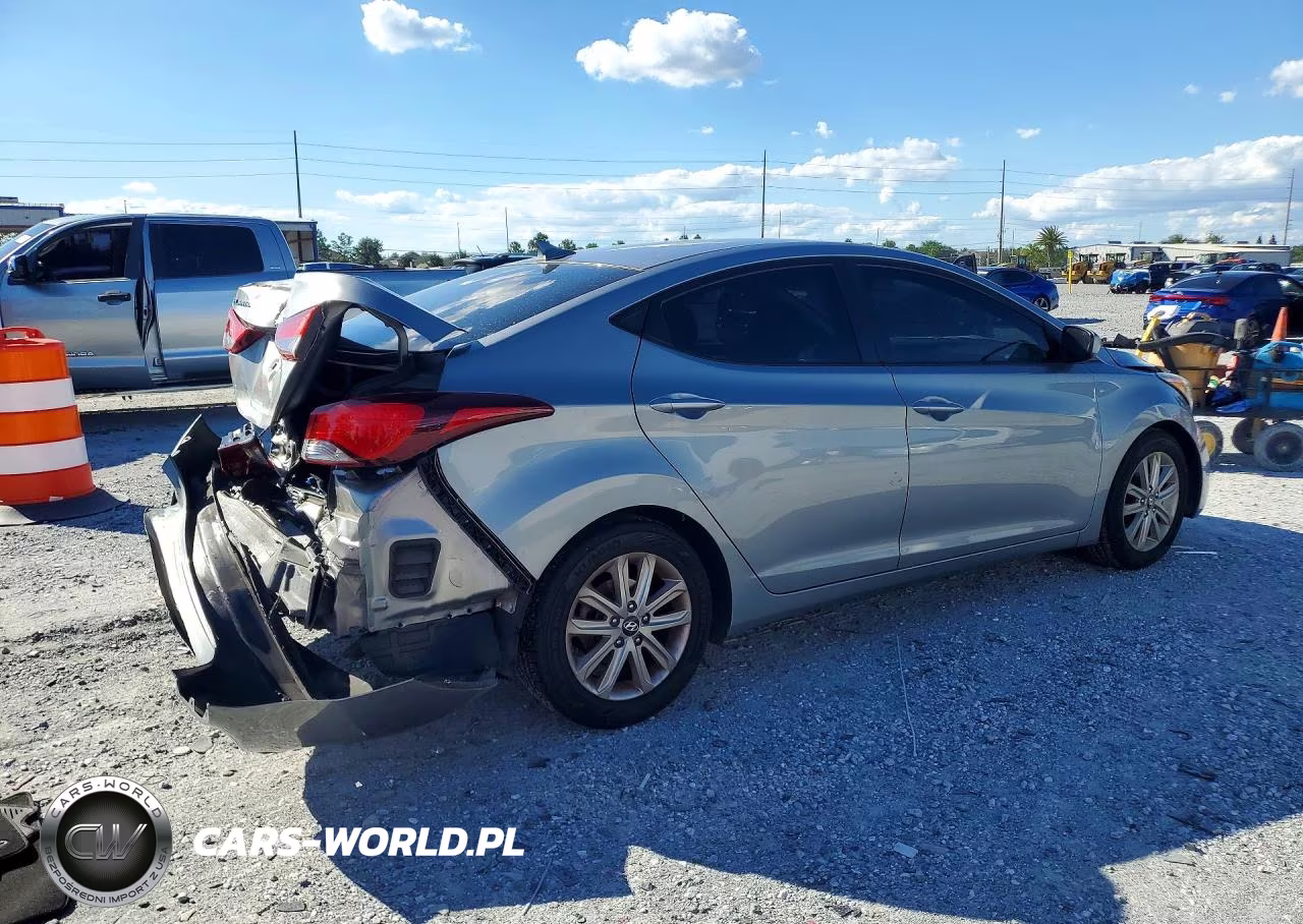 2015 Hyundai Elantra Se VIN:KMHDH4AE6FU419978 - 3