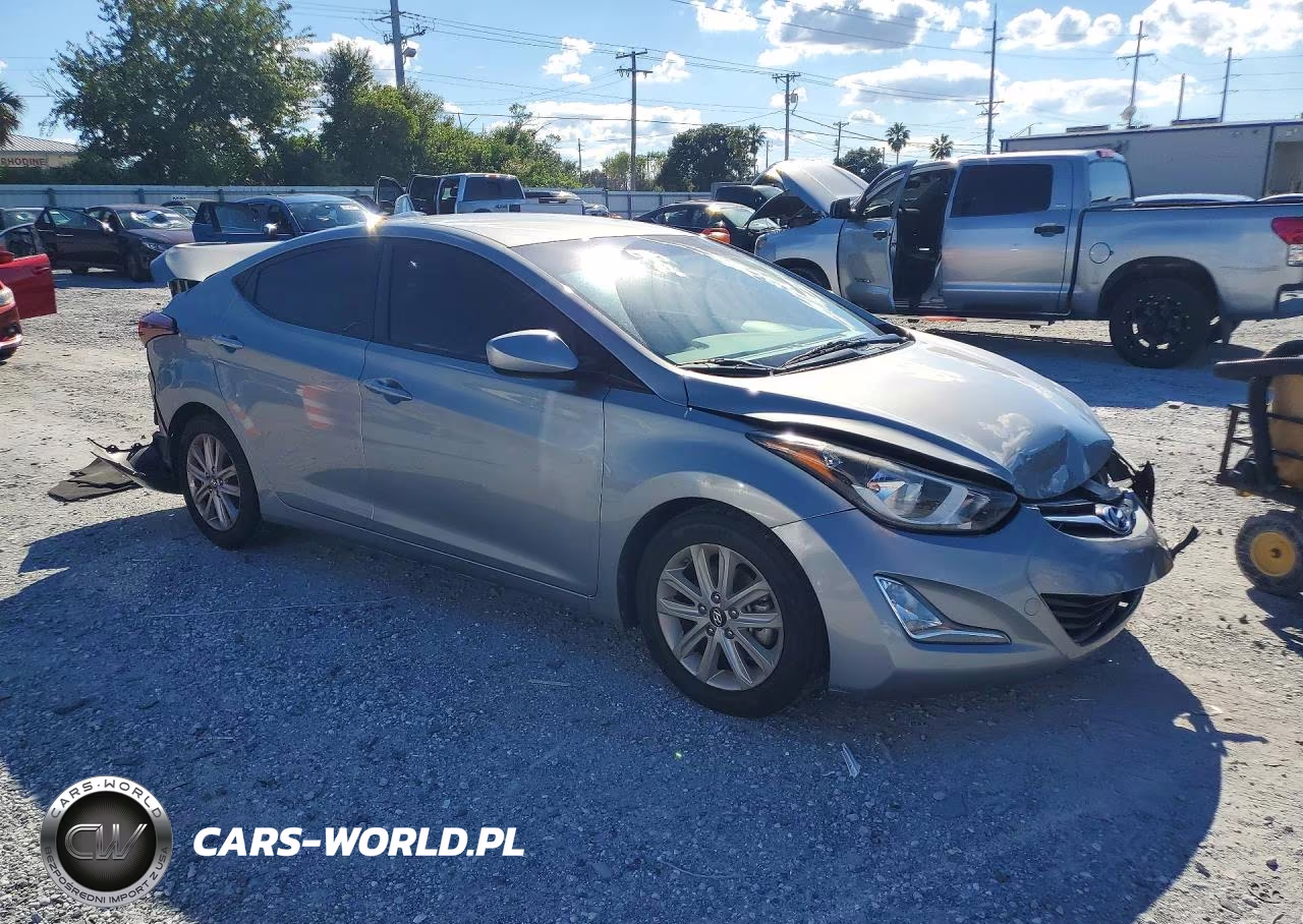 2015 Hyundai Elantra Se VIN:KMHDH4AE6FU419978 - 4