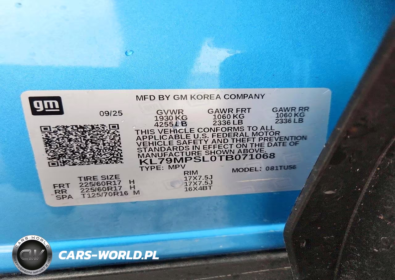 2026 Chevrolet Trailblazer Lt VIN:KL79MPSL0TB071068 - 14