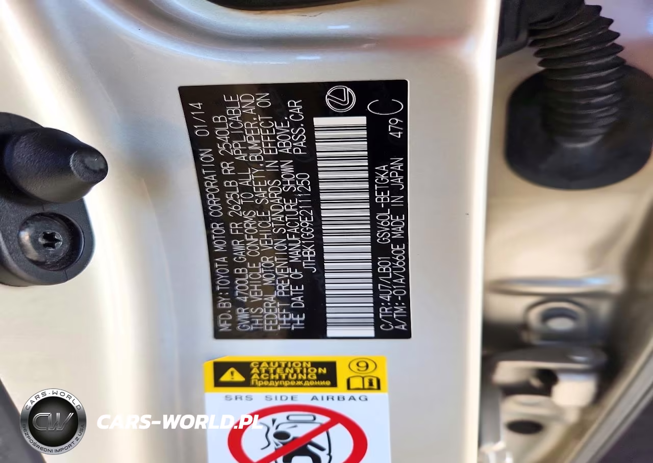 2014 Lexus Es 350 VIN:JTHBK1GG9E2111250 - 12