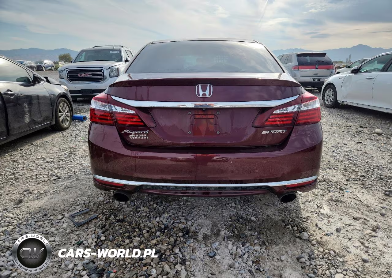 2016 Honda Accord Sport VIN:1HGCR2F5XGA192227 - 6