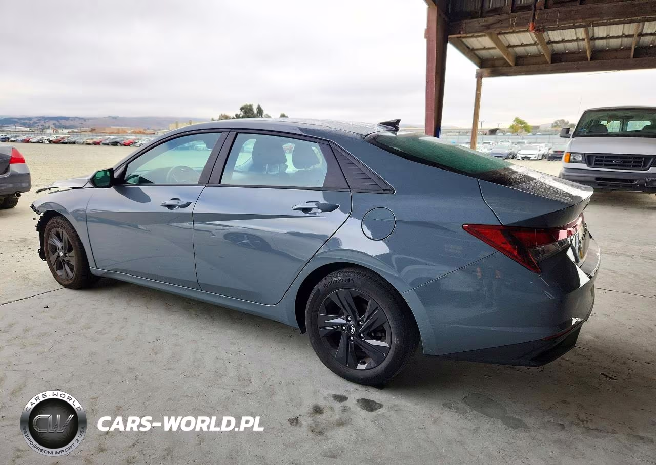 2021 Hyundai Elantra Sel VIN:KMHLS4AG7MU193686 - 2