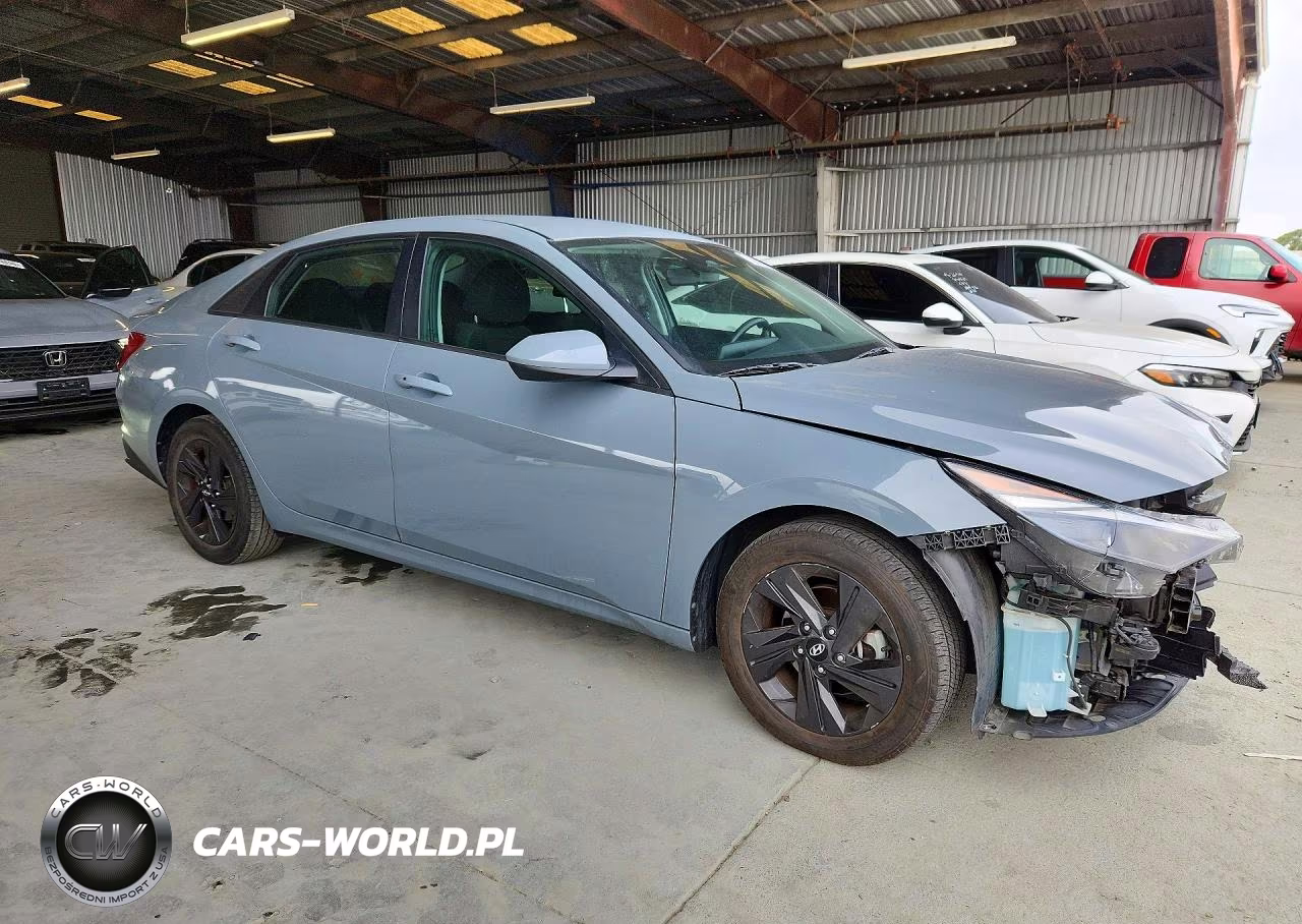 2021 Hyundai Elantra Sel VIN:KMHLS4AG7MU193686 - 4