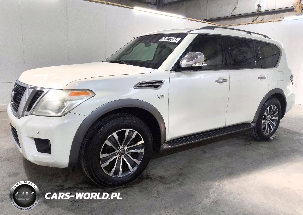2017 Nissan Armada Sl VIN:JN8AY2ND7H9005518 - 1