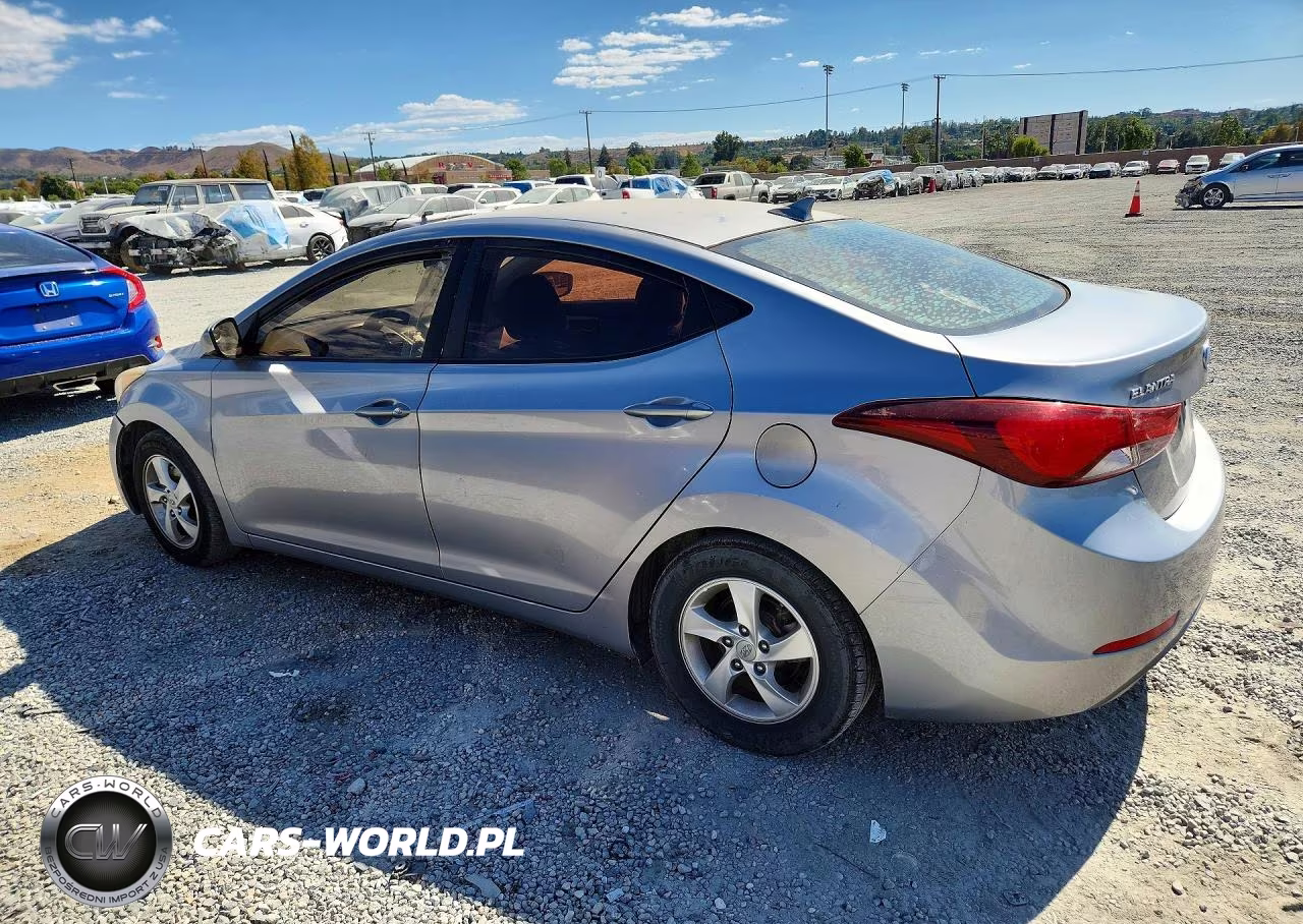 2015 Hyundai Elantra Se VIN:5NPDH4AEXFH558767 - 2