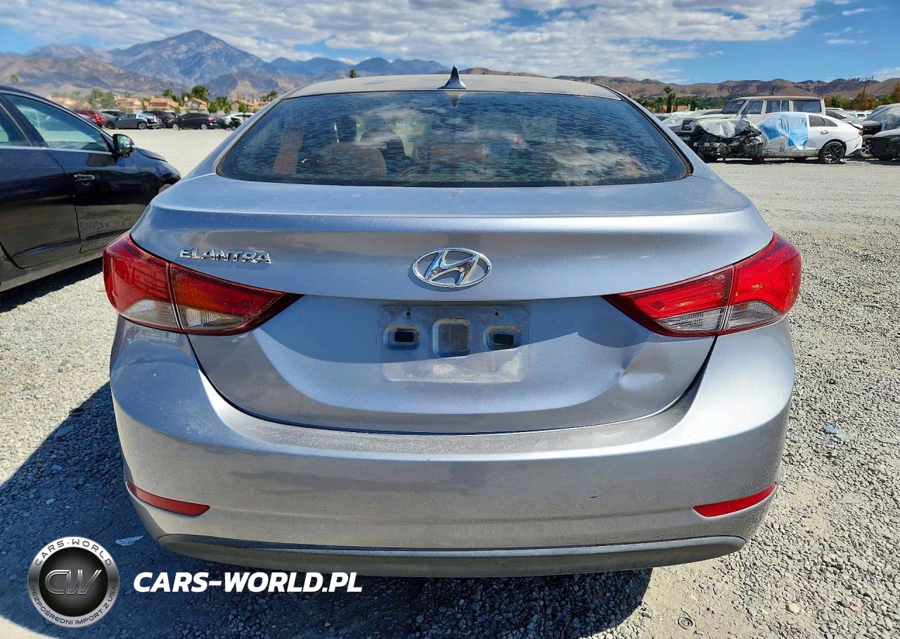 2015 Hyundai Elantra Se VIN:5NPDH4AEXFH558767 - 6
