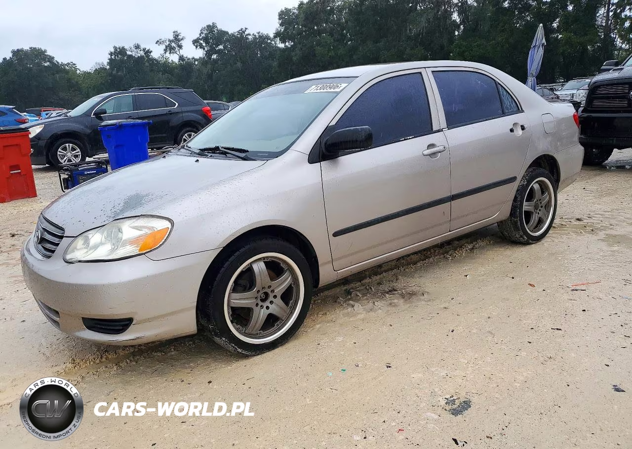 2003 Toyota Corolla Ce VIN:1NXBR32E43Z167270 - 1