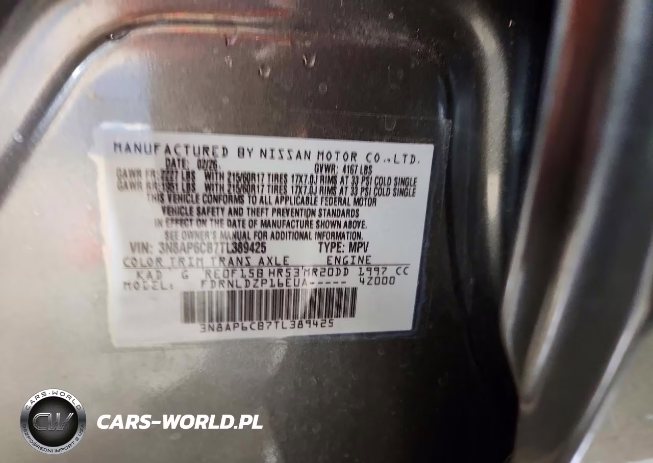 2026 Nissan Kicks Sv VIN:3N8AP6CB7TL389425 - 13