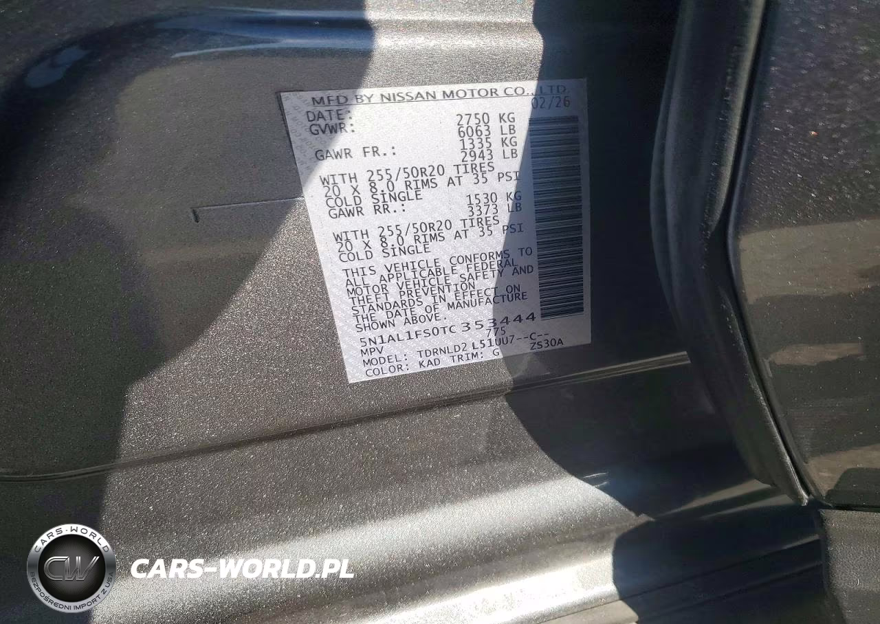 2026 Infiniti Qx60 Luxe VIN:5N1AL1FS0TC353444 - 13