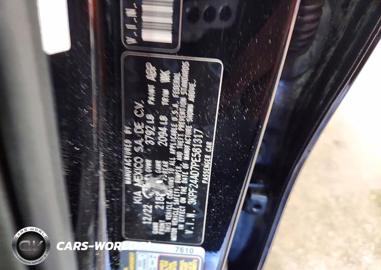 2023 Kia Forte Lxs VIN:3KPF24AD7PE581317 - 12