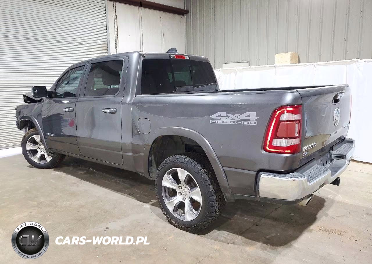 2019 Ram 1500 Laramie VIN:1C6SRFJT5KN808206 - 2