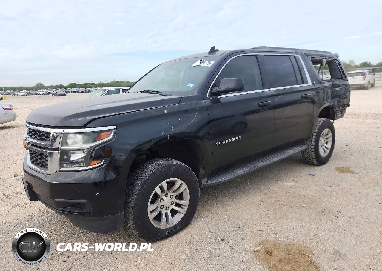 2015 Chevrolet Suburban C1500 Lt VIN:1GNSCJKC6FR680186 - 1