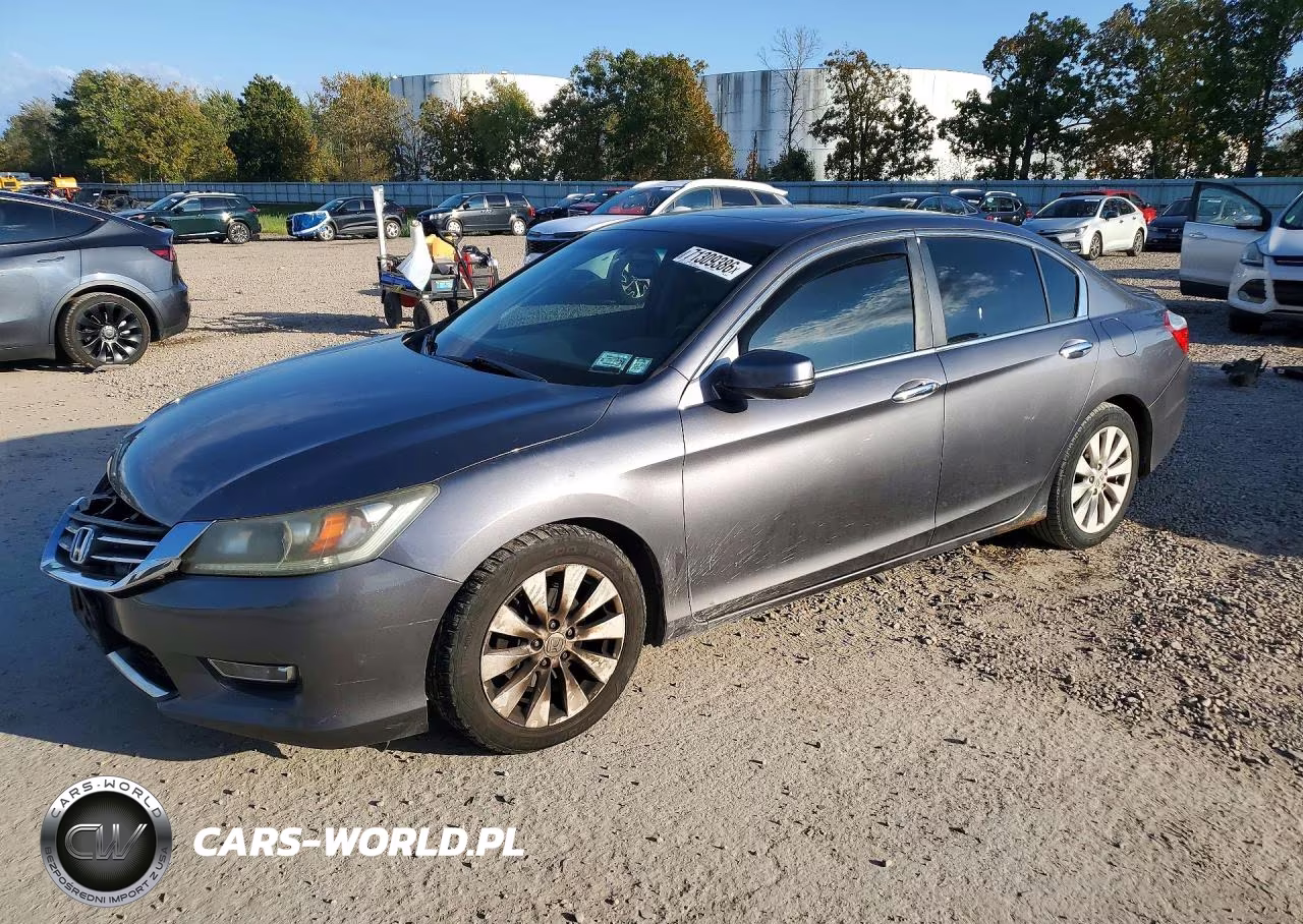 2013 Honda Accord Ex VIN:1HGCR2F77DA066744 - 1