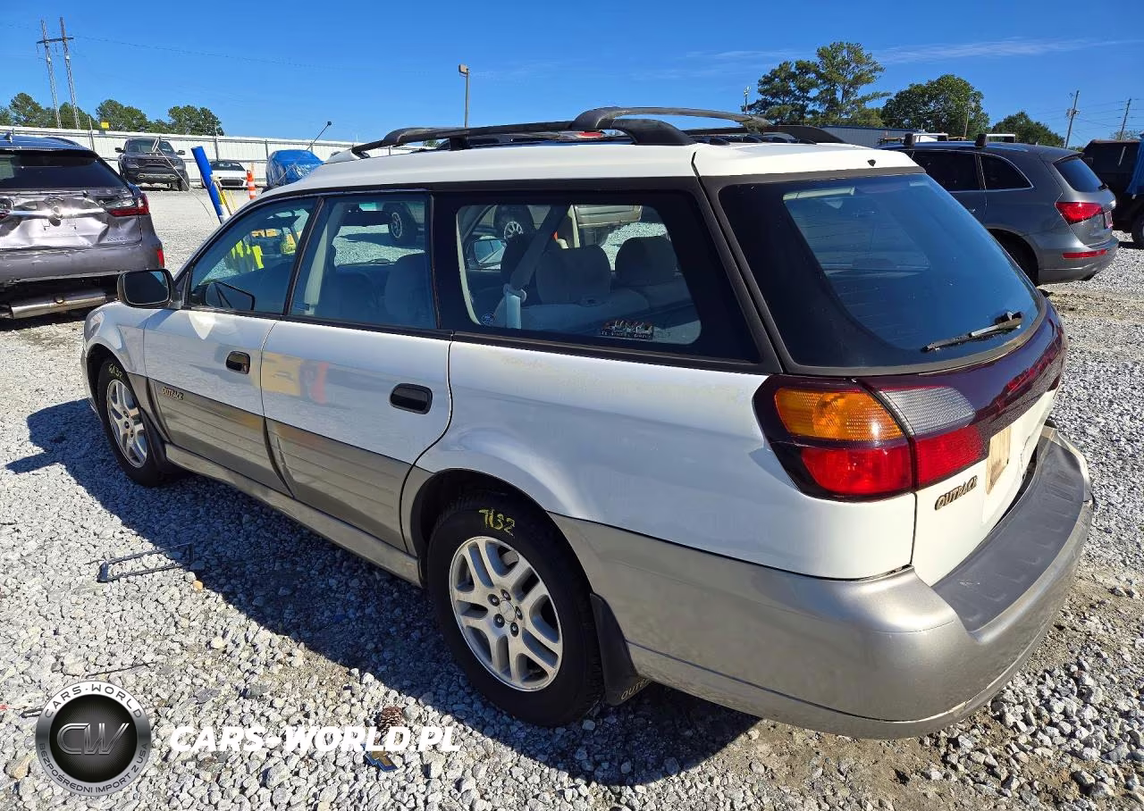 2001 Subaru Legacy Outback VIN:4S3BH665X17613016 - 2