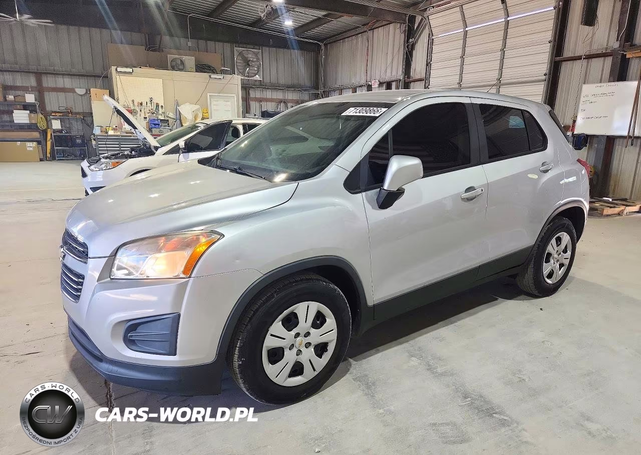 2016 Chevrolet Trax Ls VIN:3GNCJKSBXGL265596 - 1