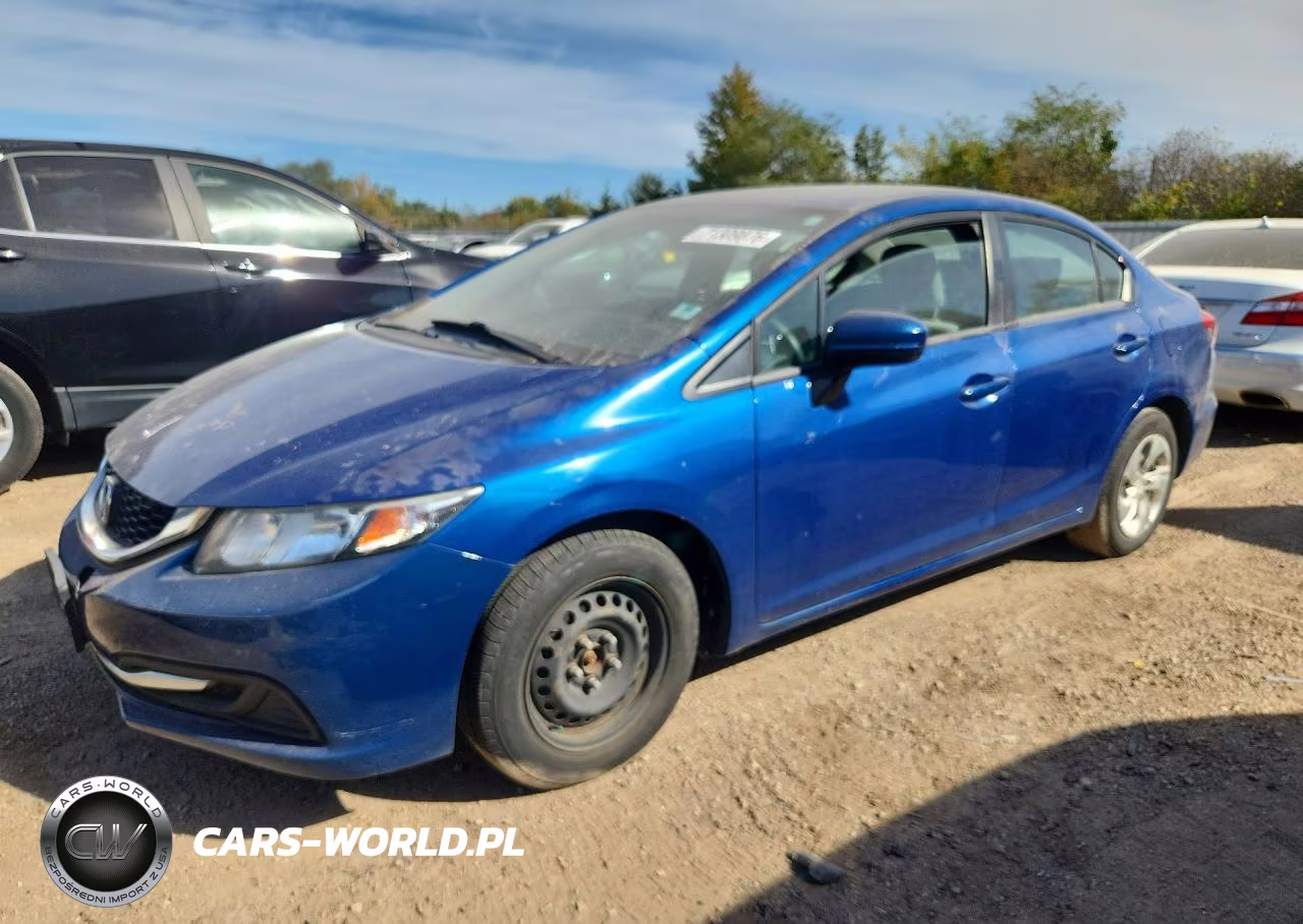 2014 Honda Civic Lx VIN:19XFB2F56EE026670 - 1