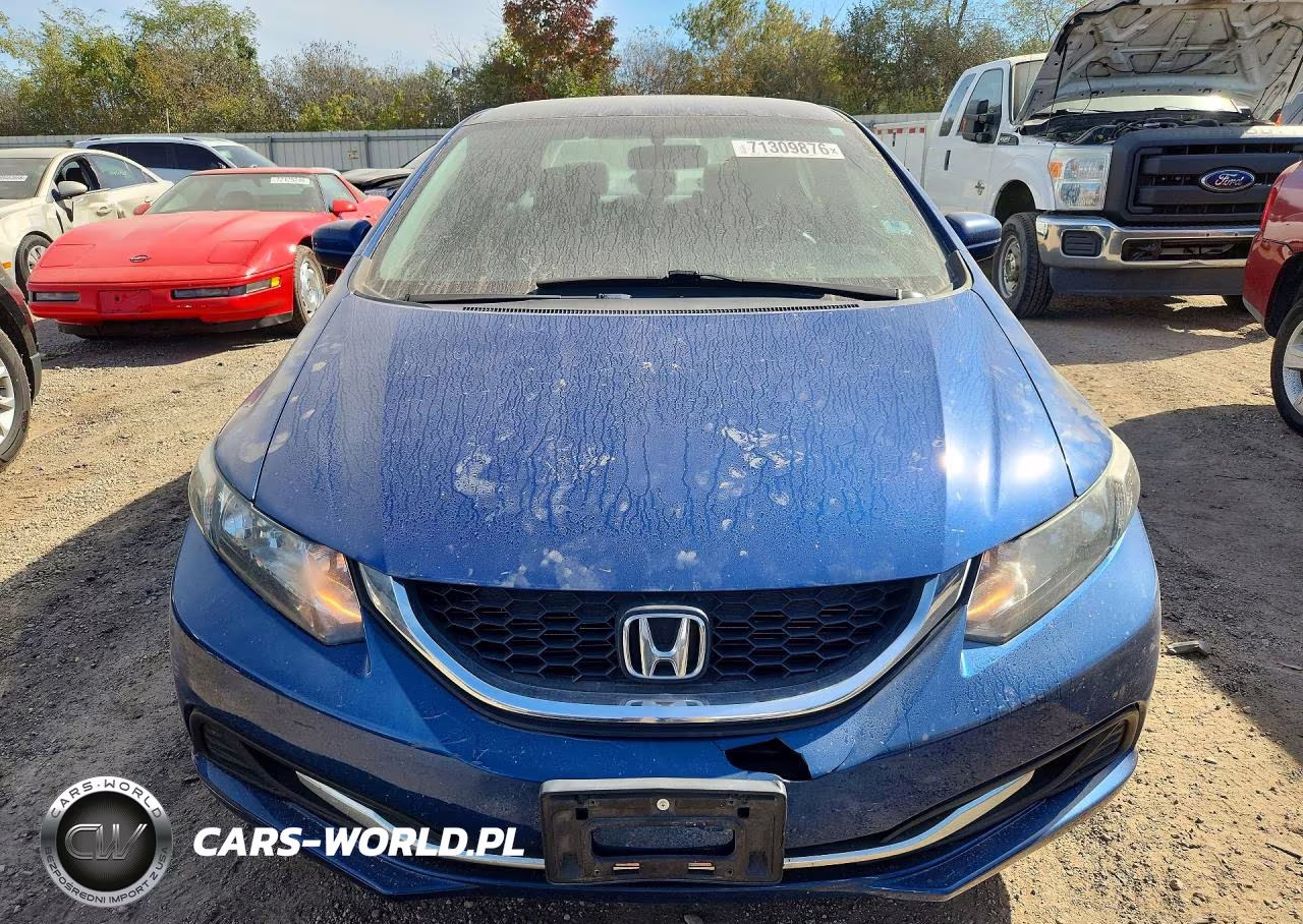 2014 Honda Civic Lx VIN:19XFB2F56EE026670 - 5
