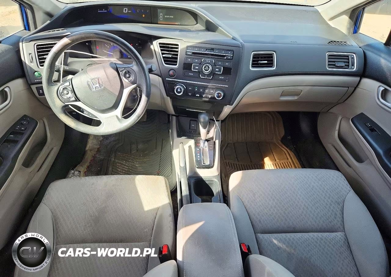 2014 Honda Civic Lx VIN:19XFB2F56EE026670 - 8