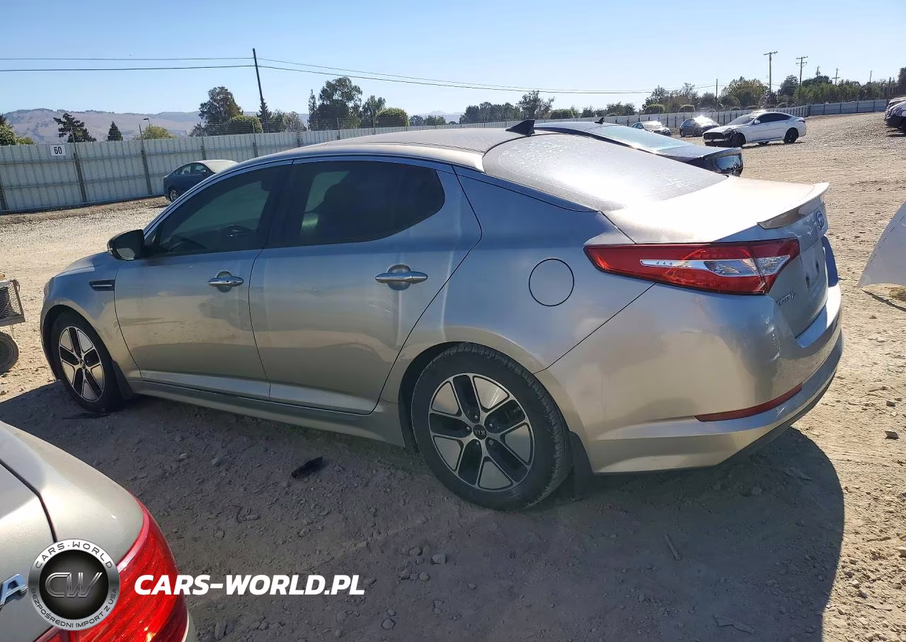 2012 Kia Optima Hybrid VIN:KNAGM4AD1C5019401 - 2