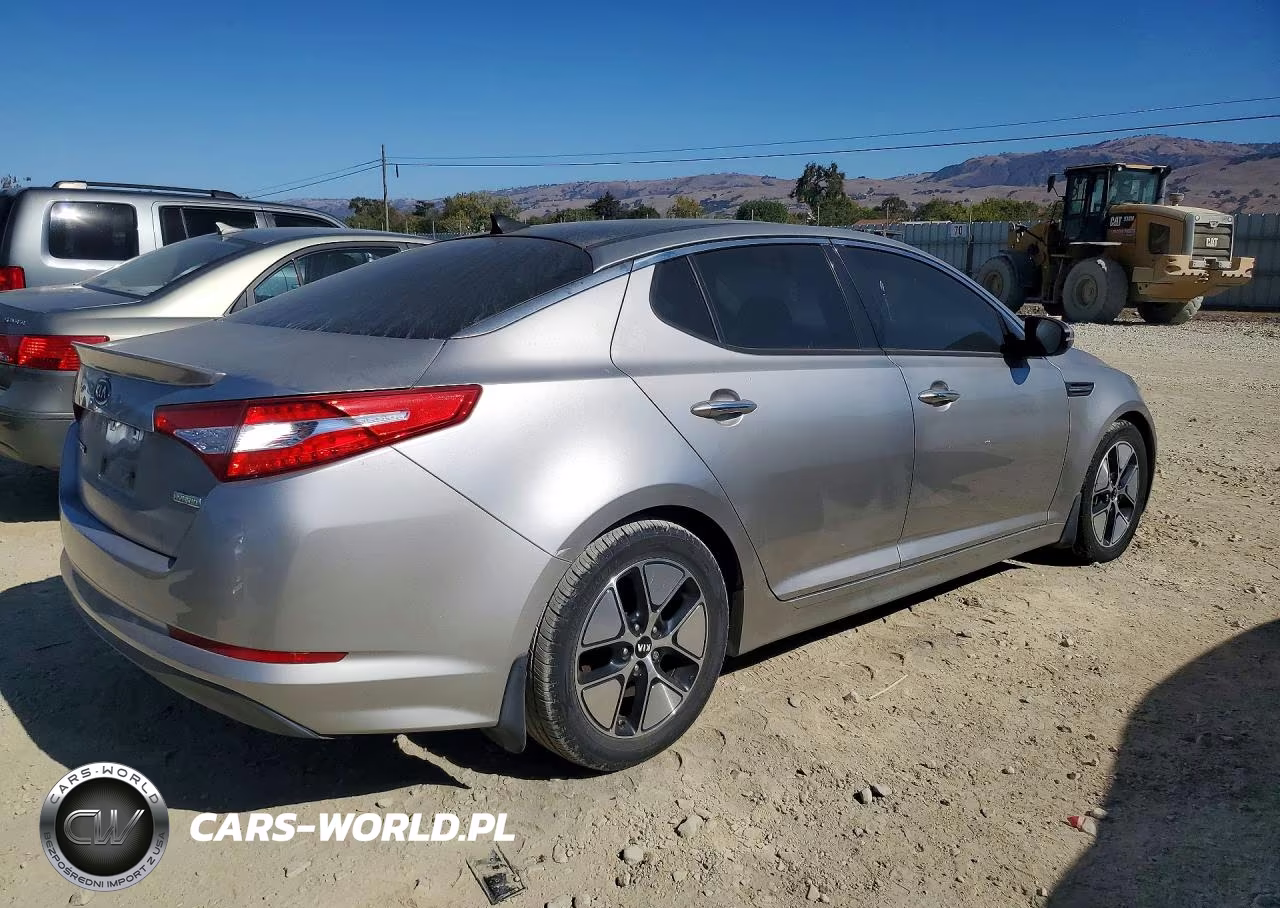 2012 Kia Optima Hybrid VIN:KNAGM4AD1C5019401 - 3