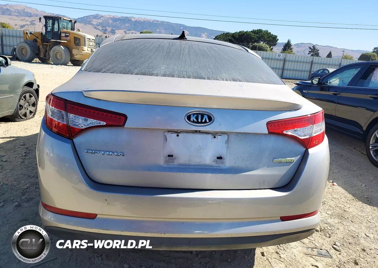 2012 Kia Optima Hybrid VIN:KNAGM4AD1C5019401 - 6