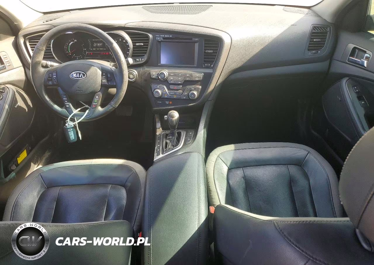 2012 Kia Optima Hybrid VIN:KNAGM4AD1C5019401 - 8