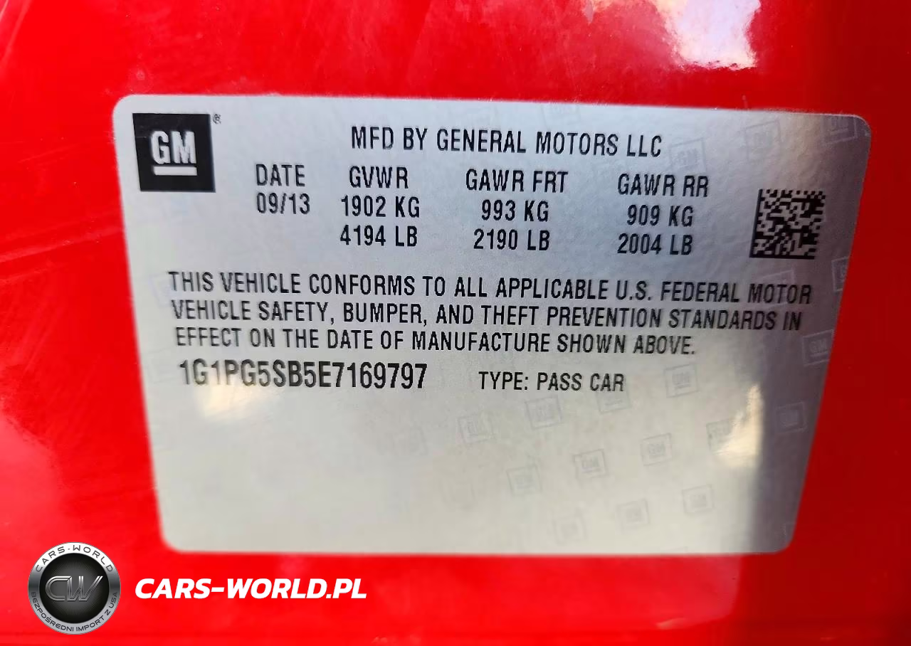 2014 Chevrolet Cruze Ltz VIN:1G1PG5SB5E7169797 - 12