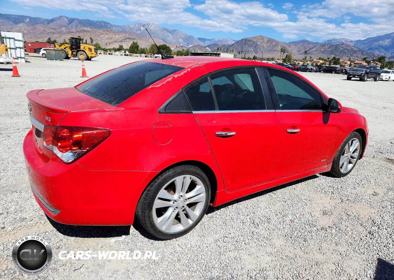 2014 Chevrolet Cruze Ltz VIN:1G1PG5SB5E7169797 - 3