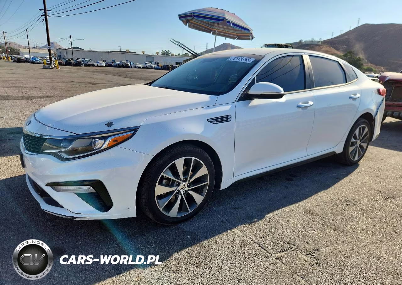 2019 Kia Optima S VIN:5XXGT4L36KG295934 - 1