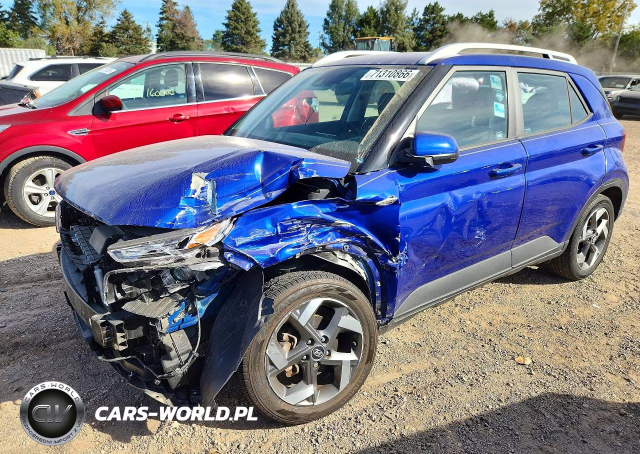 2021 Hyundai Venue Sel VIN:KMHRC8A32MU089246 - 1