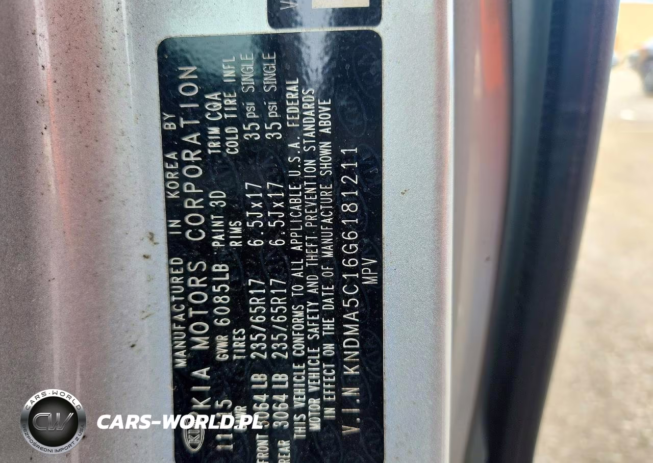 2016 Kia Sedona L VIN:KNDMA5C16G6181211 - 13