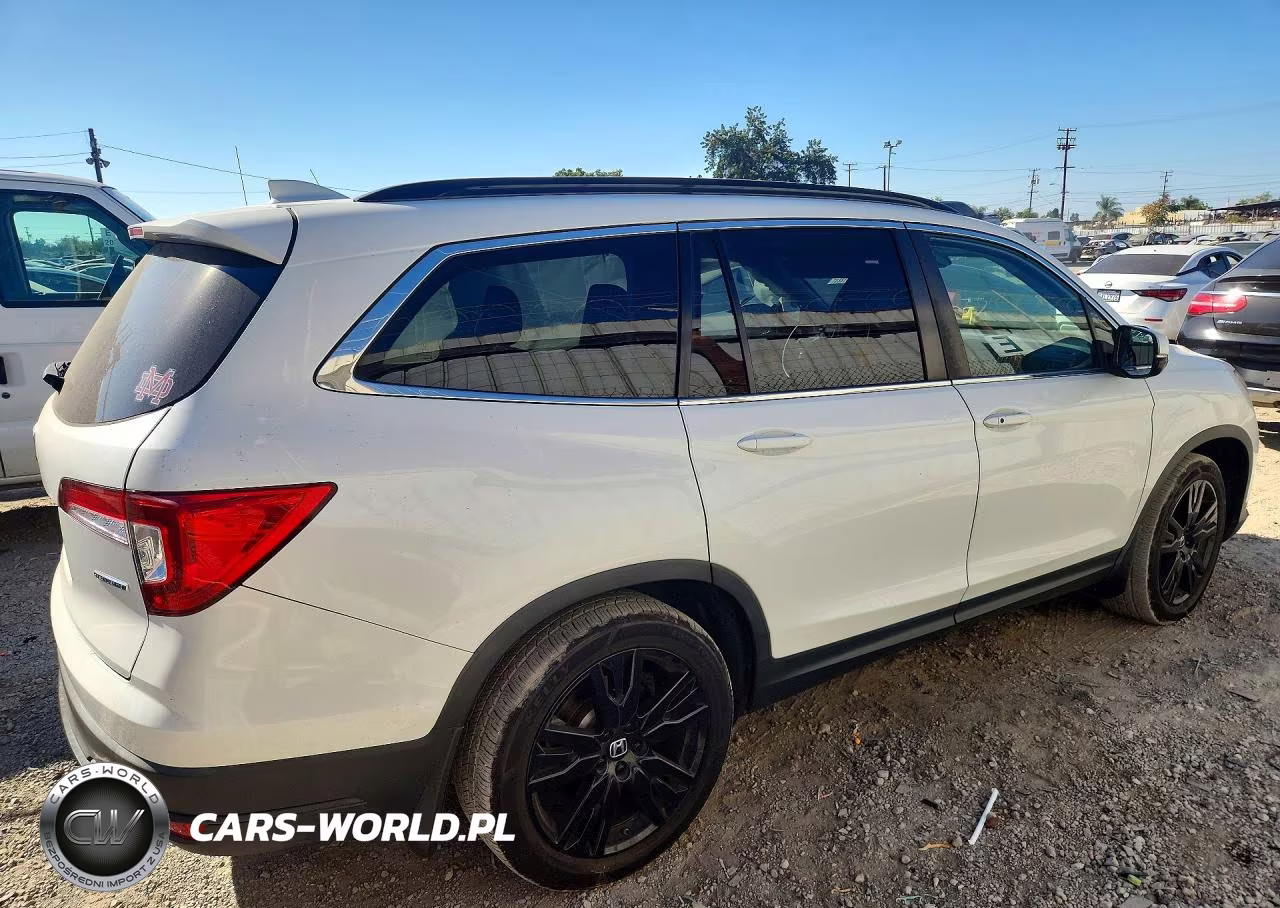 2021 Honda Pilot Se VIN:5FNYF5H24MB035328 - 3
