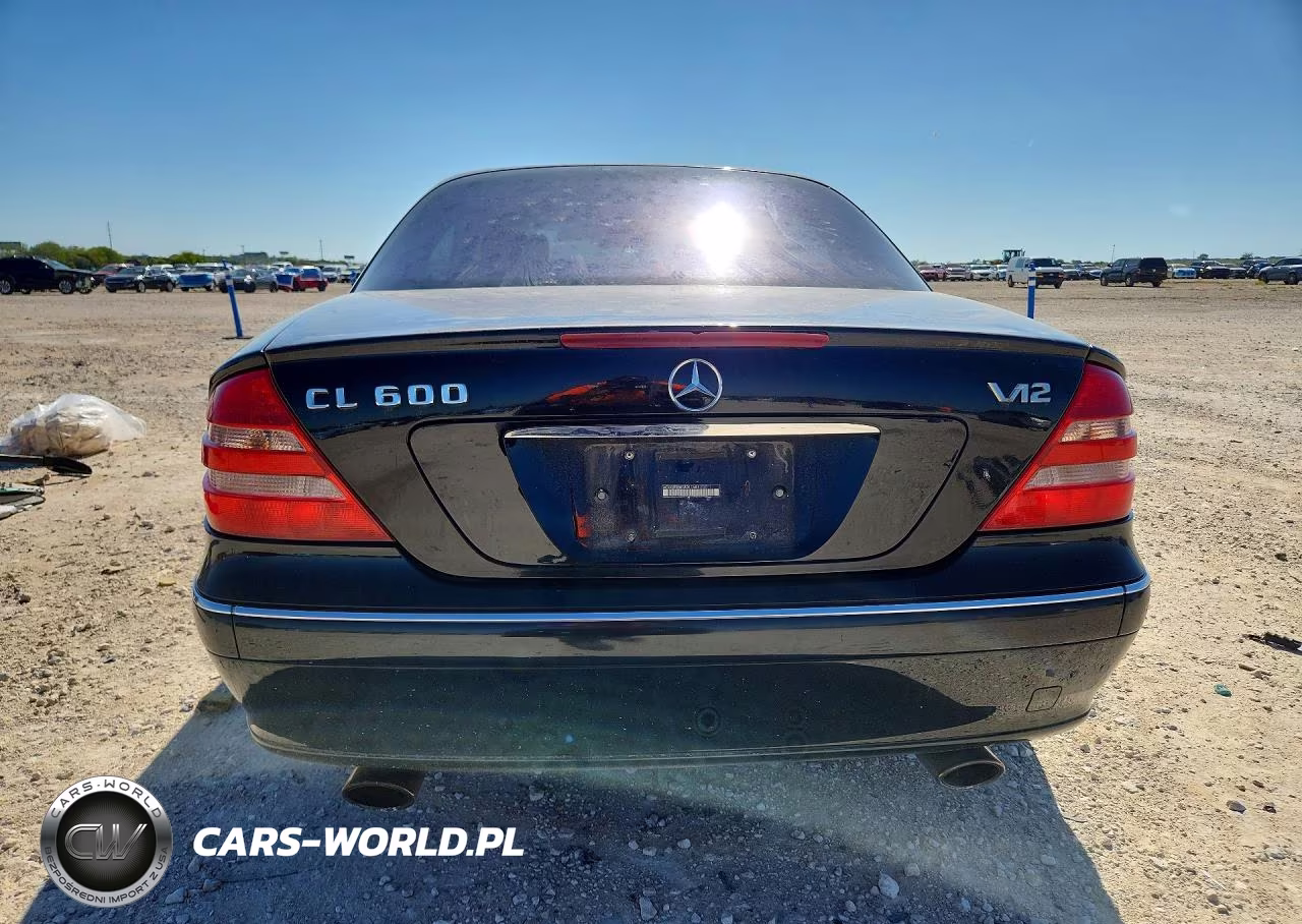 2001 Mercedes-Benz Cl 600 VIN:WDBPJ78J61A011581 - 6