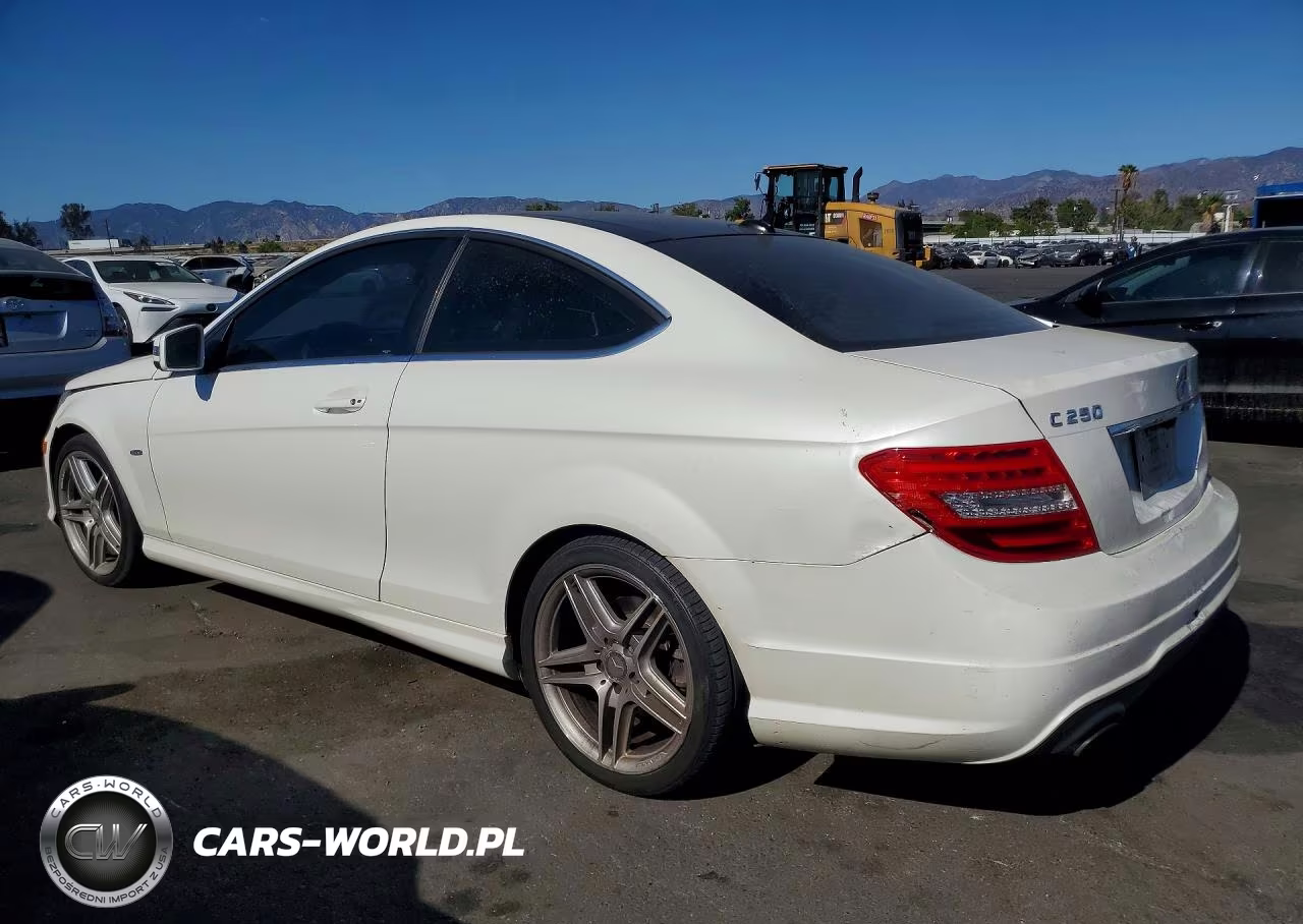 2012 Mercedes-Benz C 250 VIN:WDDGJ4HB8CF782029 - 2