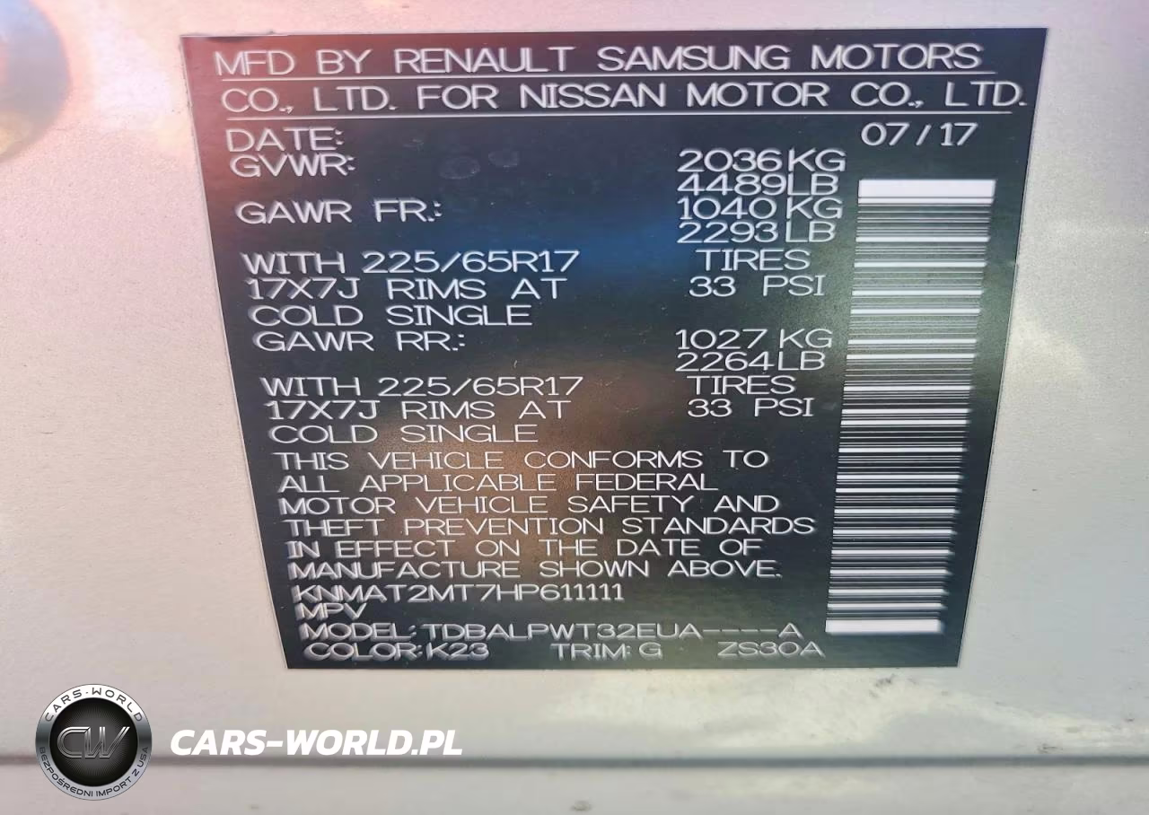 2017 Nissan Rogue S VIN:KNMAT2MT7HP611111 - 13