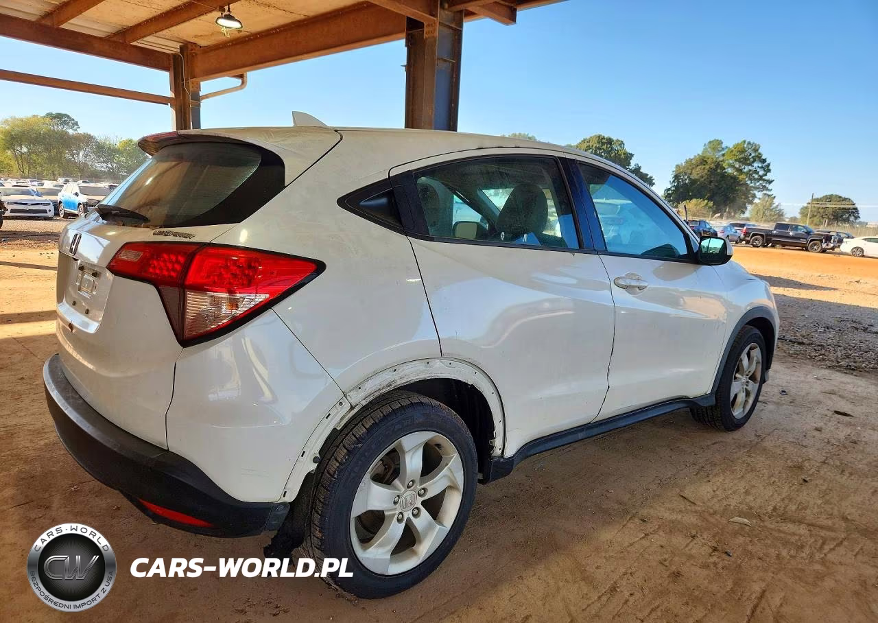 2016 Honda Hr-V Lx VIN:3CZRU5H33GM700796 - 3