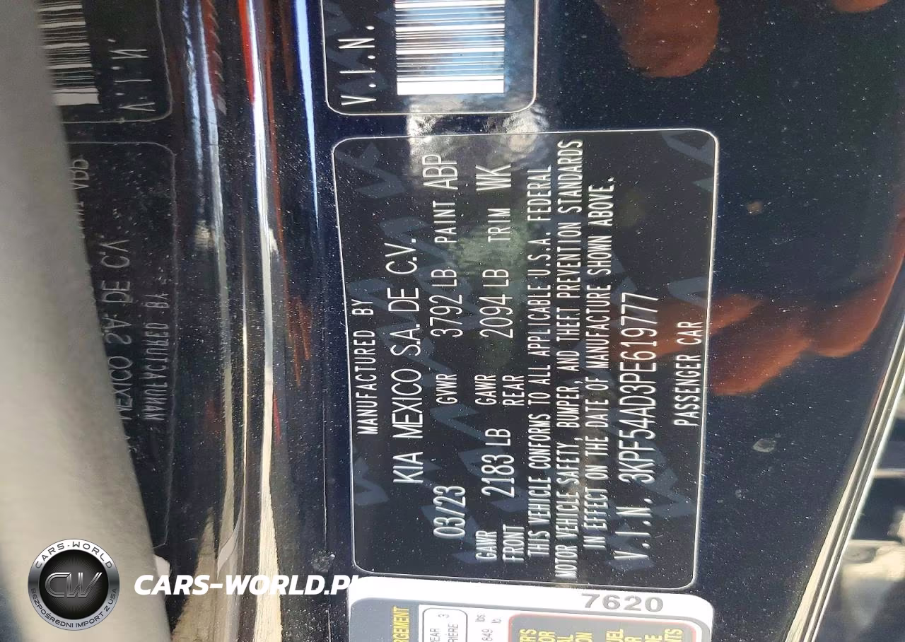 2023 Kia Forte Gt Line VIN:3KPF54AD3PE619777 - 13