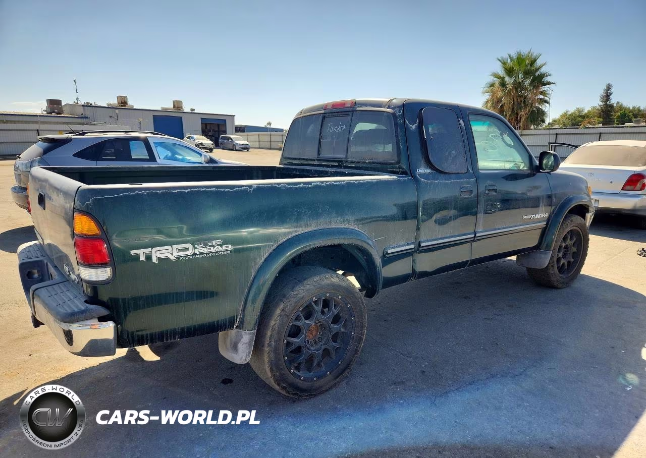 2000 Toyota Tundra Access Cab Limited VIN:5TBBT4813YS087916 - 3