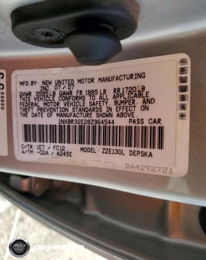 2008 Toyota Corolla S VIN:1NXBR32E28Z964544 - 12