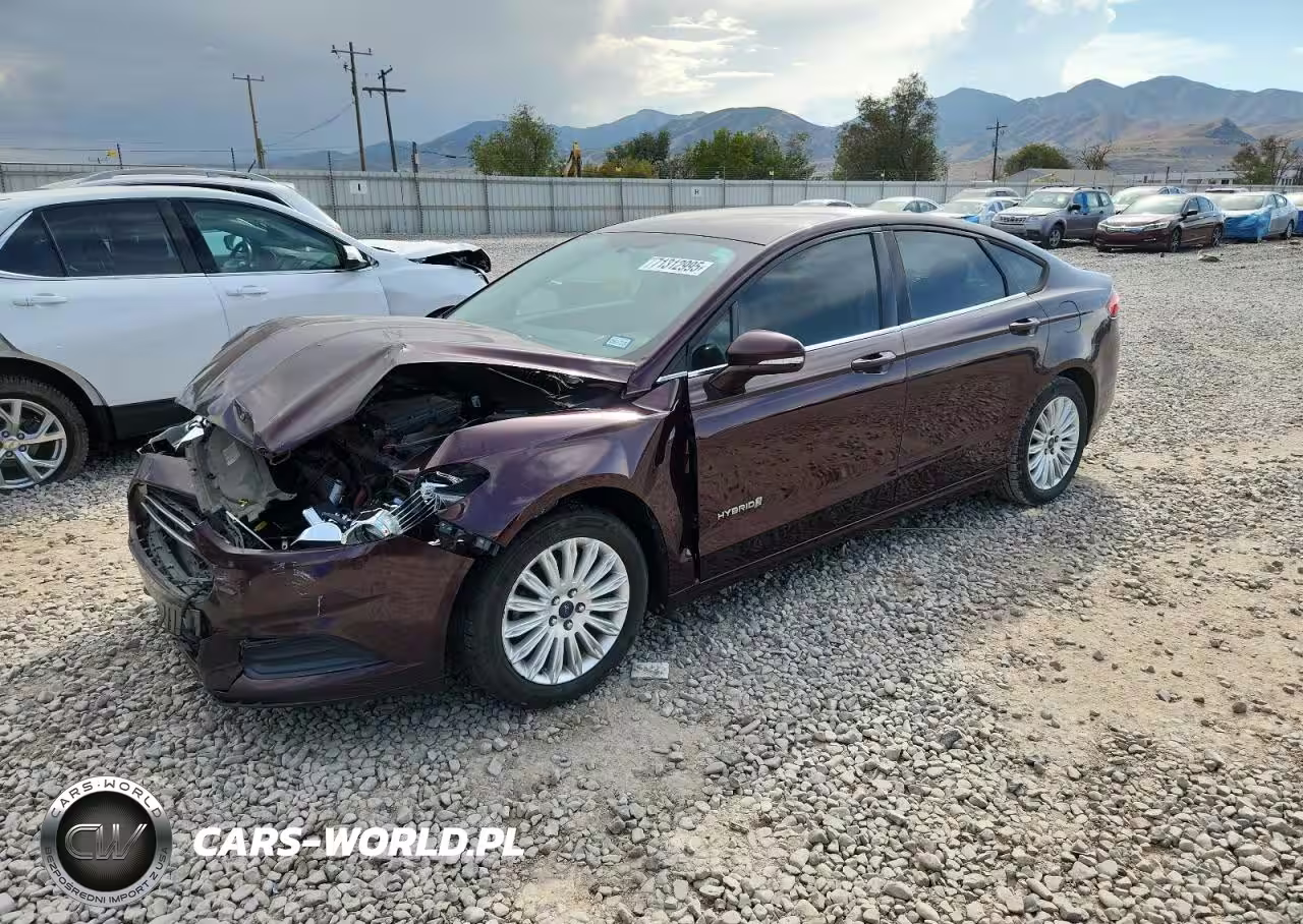 2013 Ford Fusion Se Hybrid